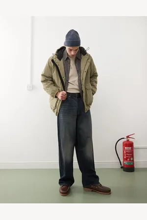 Dickies – Plains – Mantel in Khaki mit Kapuze