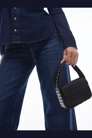 MANGO – Kleine Handtasche in mit Nietenverzierung am Henkel