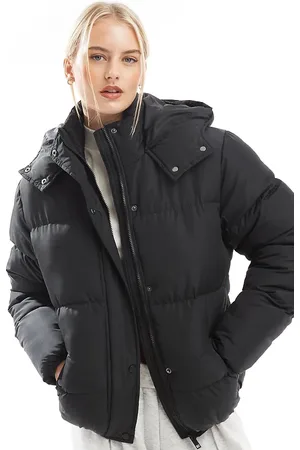 Brave Soul Tall – Bunny – Steppjacke in mit Kapuze