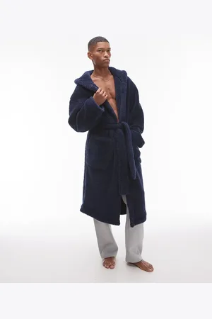 Topman – Loungewear – Flauschiger Bademantel in