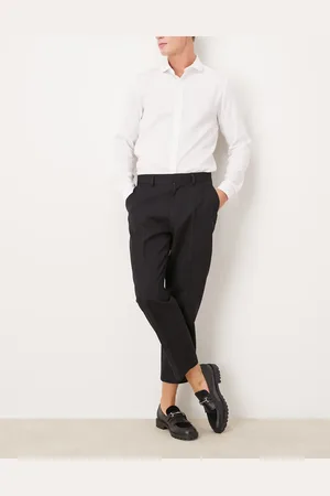 ASOS – Elegante, verkürzte Hose in mit geradem Schnitt