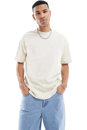 New Look – Oversize-T-Shirt in gebrochenem