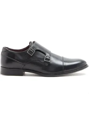 Thomas Crick – Boycie – Elegante Monk-Lederschuhe in mit doppeltem Riemen