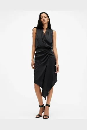 AllSaints – Abi – Spitzenkleid in