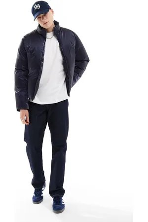 ASOS – Hochglänzende Oversize-Pufferjacke in