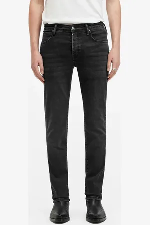 AllSaints – Sid – Jeans in schwarzer Waschung