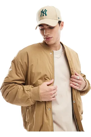 ASOS – Oversize-Bomberjacke in Hellbraun