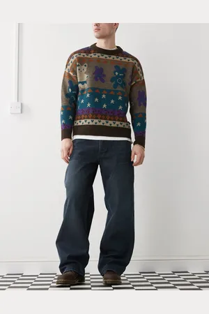 Weekday – Sphere – Weit geschnittene Jeans in dunkelblauer Waschung mit niedrigem Bund