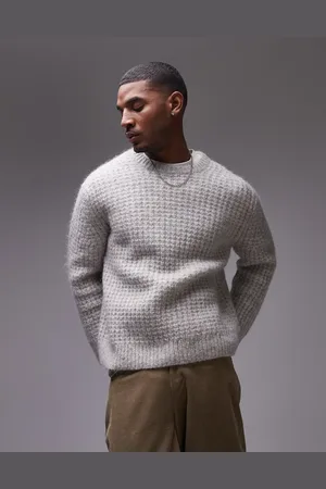 ARKET – Gerippter Strickpullover in mit Alpaka-Wolle