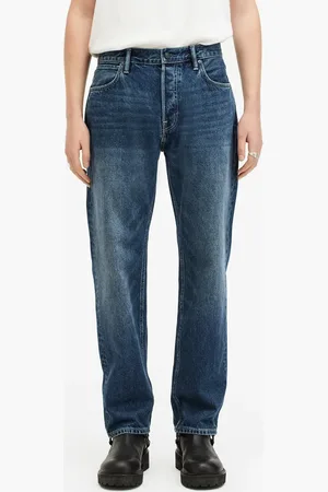 AllSaints – Reid – Jeans in Indigoblau