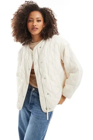 French Connection – Steppjacke in Creme