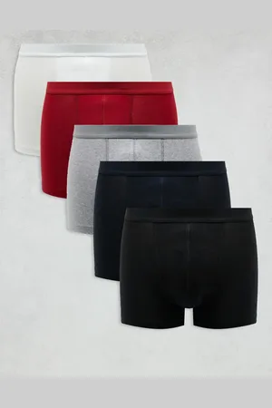 ASOS – 5er-Pack bunte Unterhosen mit schlichtem Bund