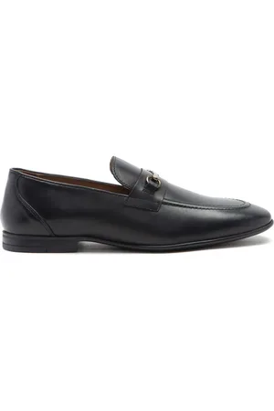 Thomas Crick – Farrel – Elegante Loafer zum Hineinschlüpfen aus schwarzem Leder