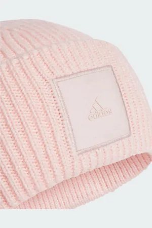 adidas Adidas – Strickmütze in sandigem mit Umschlag