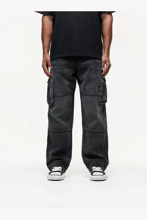 Good For Nothing – Cargo-Jeans in Vintage-Waschung