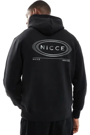 Nicce London – Kapuzenpullover in mit Logo-Print auf dem Rücken
