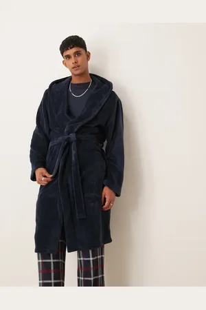 Urban Threads – Fleece-Bademantel in