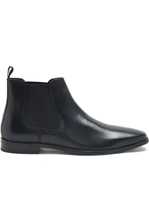 Thomas Crick – Addison – Elegante Chelsea-Boots aus schwarzem Leder