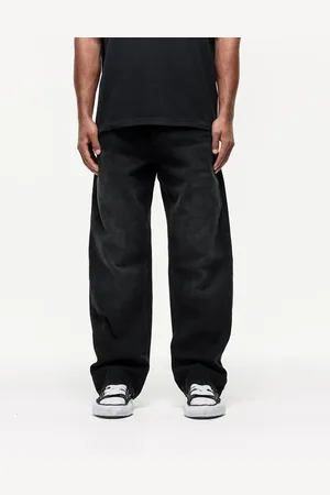 Good For Nothing – Gerade geschnittene Jeans in schwarzer Waschung