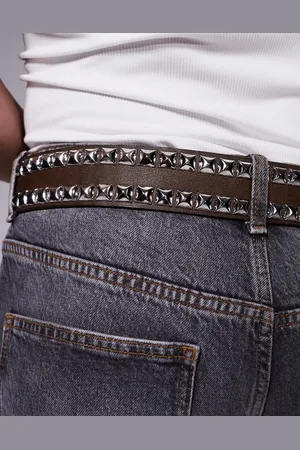 ASOS – Mit Nieten besetzter Gürtel in