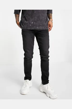 Only & Sons – Schmal geschnittene Jeans in verwaschenem