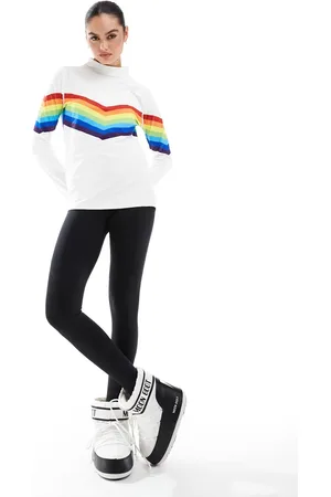 OOSC – Rainbow Road – Buntes Ski-Baselayer-Oberteil für Damen