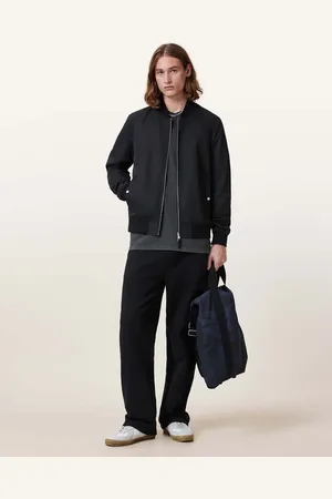 AllSaints – Rev Bassett – Bomberjacke in /Khakibraun