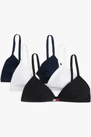 Tommy Hilfiger – 3er-Pack Triangel-BH in verschiedenen Farben