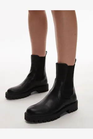 MANGO – Ankle-Boots in mit dicker Sohle