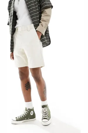 Dickies – Cobden – Shorts in Cremeweiß
