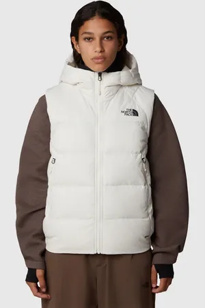 The North Face – Hyalite – Weste in Weiße Düne