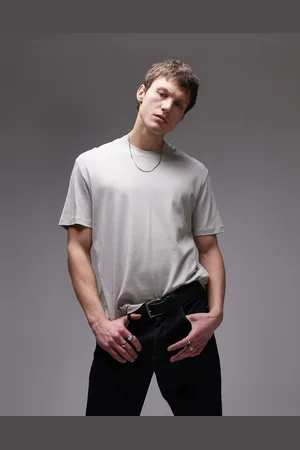 MANGO – Locker geschnittenes, hochwertiges T-Shirt in Ecru