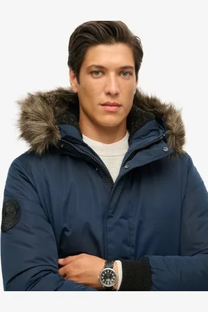 Superdry – Everest – Bomberjacke in nautischem