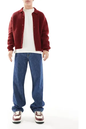 Lee – Asher – Leichte Jeans in mittelblauer Waschung mit lockerem, geradem Schnitt