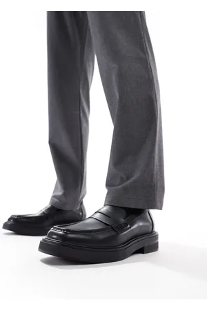 Pull&Bear – Loafer in mit eckiger Zehenpartie
