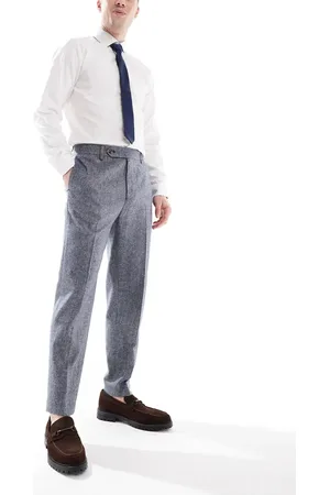 ASOS – Elegante, schmal zulaufende Hose aus Wollmix in