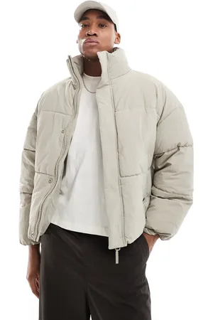 Pull&Bear – Gepolsterte Jacke in