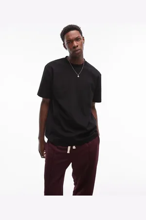 Topman – Hochwertiges T-Shirt aus schwerem Material in mit Oversize-Schnitt, 300 g/m²
