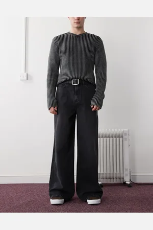 COLLUSION – X003 – Jeans in verwaschenem mit weitem Schnitt