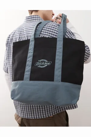 Dickies – Canvas-Tragetasche in und Mittelblau mit Logo