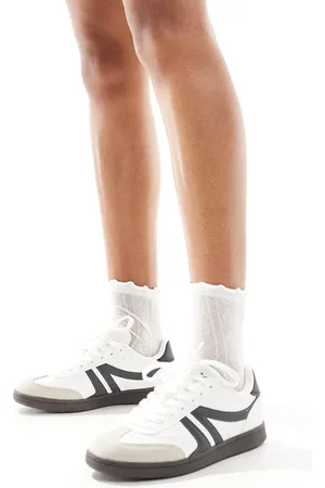 Pull&Bear – Retro – Sneaker in mit Gummisohle