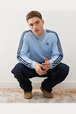 adidas – Adicolor Classics – Shirt in mit den drei Streifen und Rundhalsausschnitt