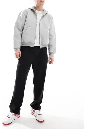 JACK & JONES – Elegante Hose in mit weitem Bein und Bundfalten