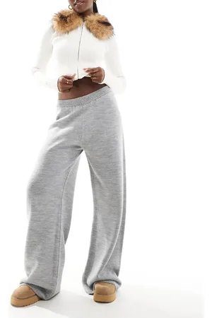 Miss Selfridge – Weit geschnittene, schwere Strickhose