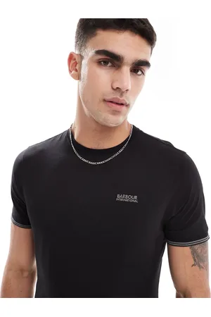 Barbour – Philio – T-Shirt in mit Zierstreifen an den Bündchen