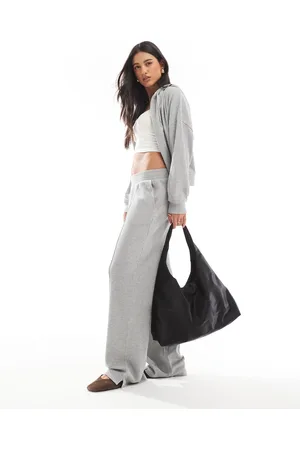 ASOS – Jogginghose in meliert mit Waffelstruktur, Kombiteil