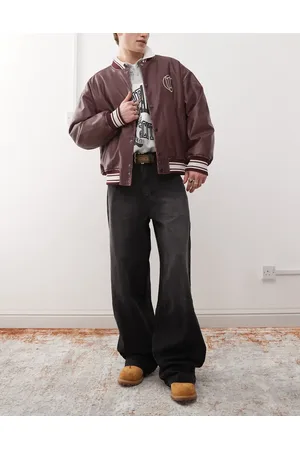 Karl Kani – Weit geschnittene Jeans in schwarzer Waschung