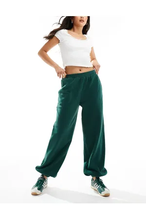 ASOS – Polarfleece-Hose in Tannengrün, Kombiteil