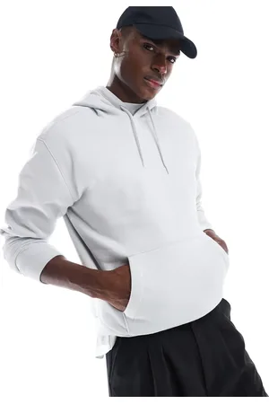 Hollister – Locker geschnittener Kapuzenpullover in mit Markenlogo
