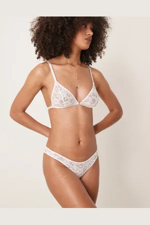 ASOS – Mila – Brazilian-Slip aus Spitze in mit hohem Beinausschnitt